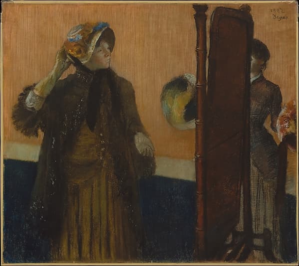 Edgar Degas. At the Milliner's