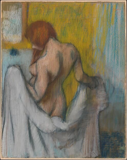 Edgar Degas. Woman with a Towel
