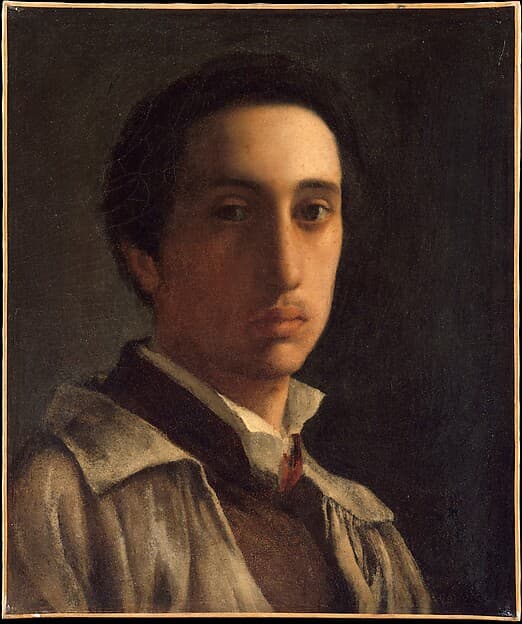 Edgar Degas. Self-Portrait