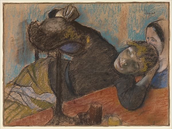 Edgar Degas. The Milliner