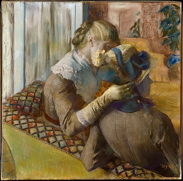 Edgar Degas. At the Milliner's