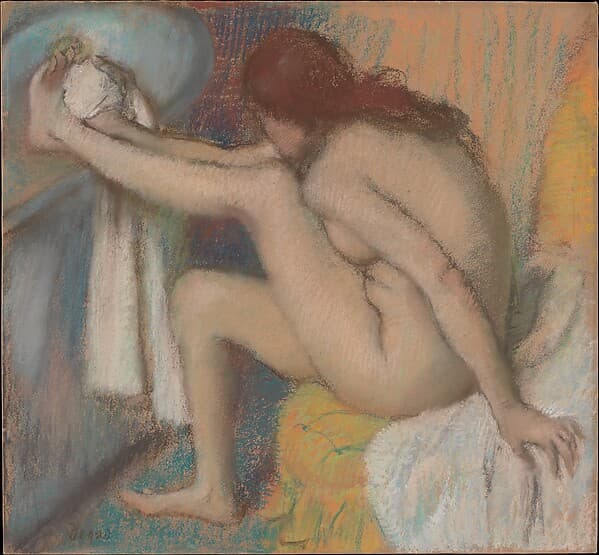 Edgar Degas. Woman Drying Her Foot