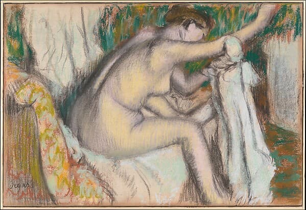 Edgar Degas. Woman Drying Her Arm