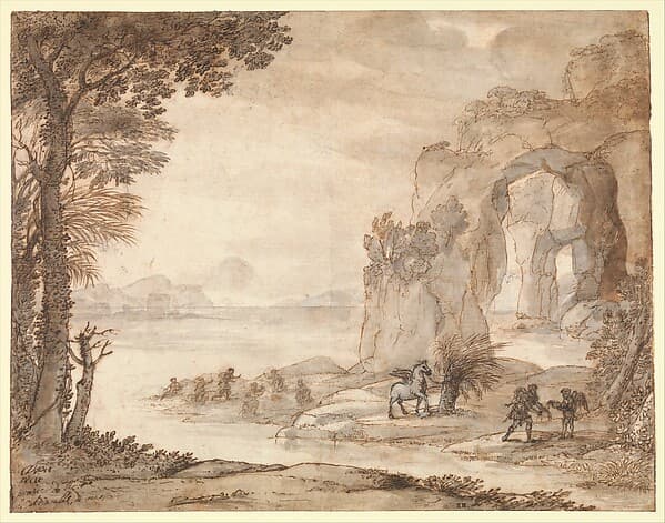 Claude Lorrain. Perseus and the Origin of Coral