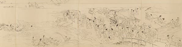 Maruyama Ōkyo. Entertainments in Kyoto in Four Seasons