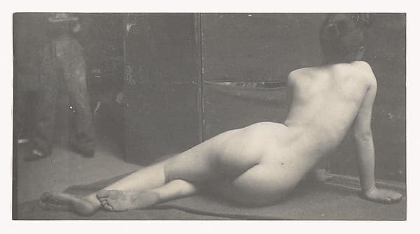 Thomas Eakins. Nude Woman Seen from the Back