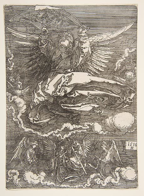Albrecht Dürer. Veil of Veronica Supported by an Angel