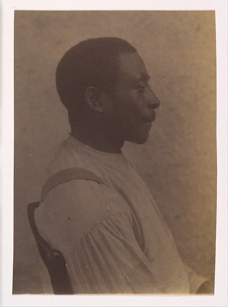 Thomas Eakins. Profile of a Seated African American