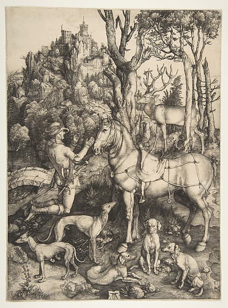 Albrecht Dürer. Saint Eustace
