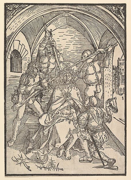 Albrecht Dürer. Christ Crowned with Thorns