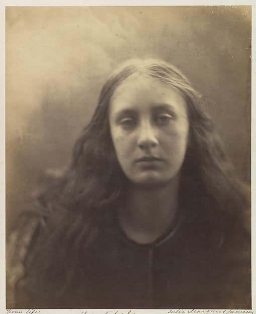 Julia Margaret Cameron. Photograph "Christabel"