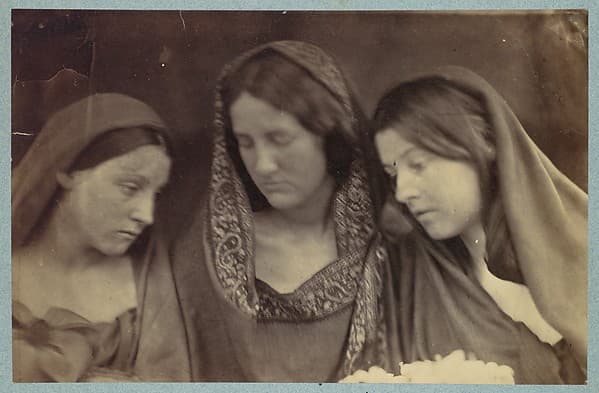 Julia Margaret Cameron. Photograph "Daughters of Jerusalem"