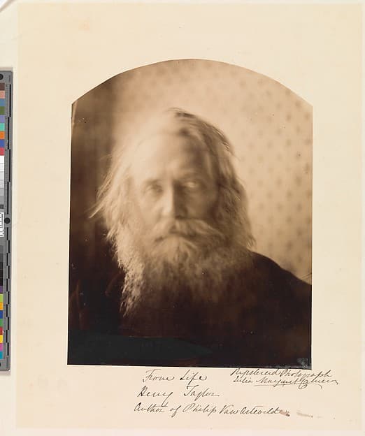 Julia Margaret Cameron. Photograph "Henry Taylor. Author of "Philip Van Artevelde""