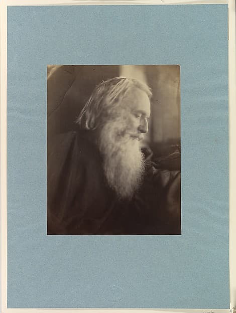 Julia Margaret Cameron. Photograph «Henry Taylor»