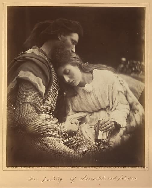 Julia Margaret Cameron. The Parting of Lancelot and Guinevere