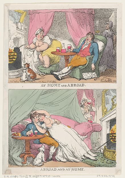 Thomas Rowlandson. At Home and Abroad, Abroad and At Home