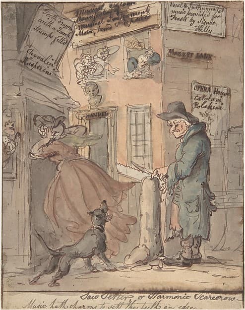 Thomas Rowlandson. The Saw-Setter