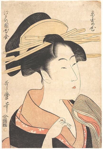 Kitagawa Utamaro. Azumaya no Hana