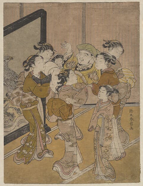 Suzuki Harunobu. Daikoku Dōagé
