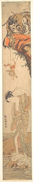 Suzuki Harunobu. The Immortal Kume