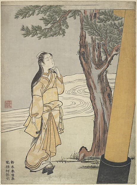 Suzuki Harunobu. Visit to a Shrine at the Hour of the Ox (Ushi no toki mairi)