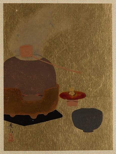Shibata Zeshin. Tea Ceremony Apparatus