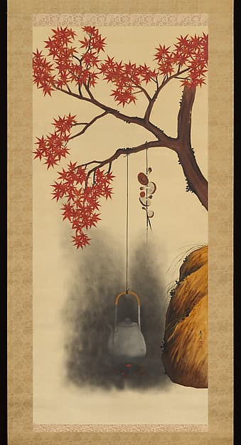 Shibata Zeshin. Autumn Maple