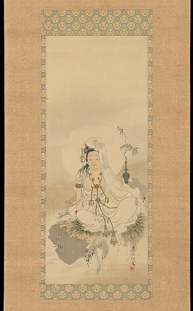 Shibata Zeshin. Kannon