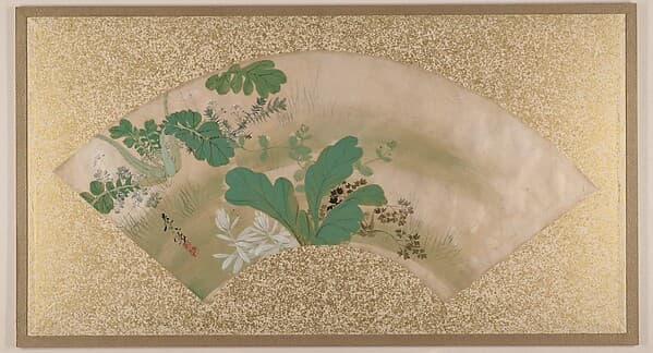 Shibata Zeshin. Various Plants and Grass