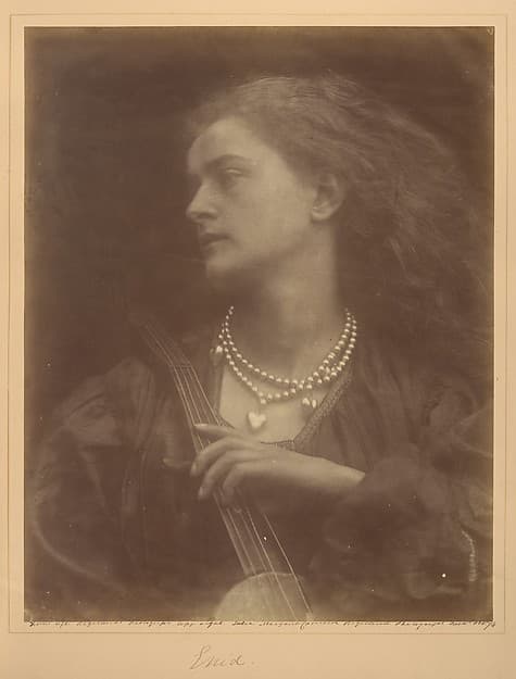 Julia Margaret Cameron. Photograph 'And Enid Sang'