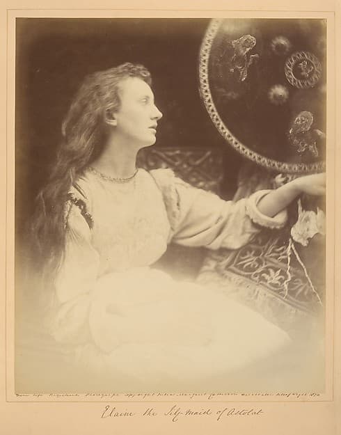 Julia Margaret Cameron. Elaine the Lily - Maid of Astolat