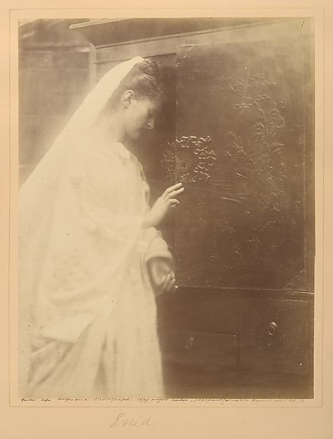 Julia Margaret Cameron. Photograph "Enid"