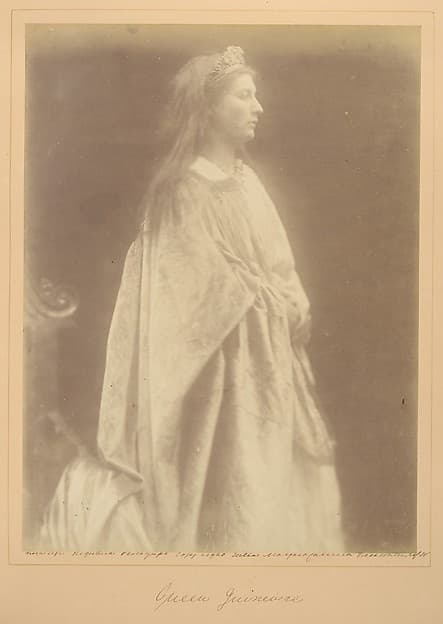 Unknown artist. Photograph "Queen Guinevere"