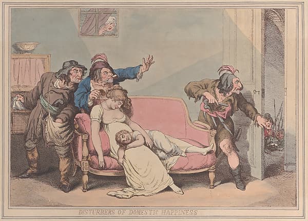 Thomas Rowlandson. Disturbers of Domestic Happiness